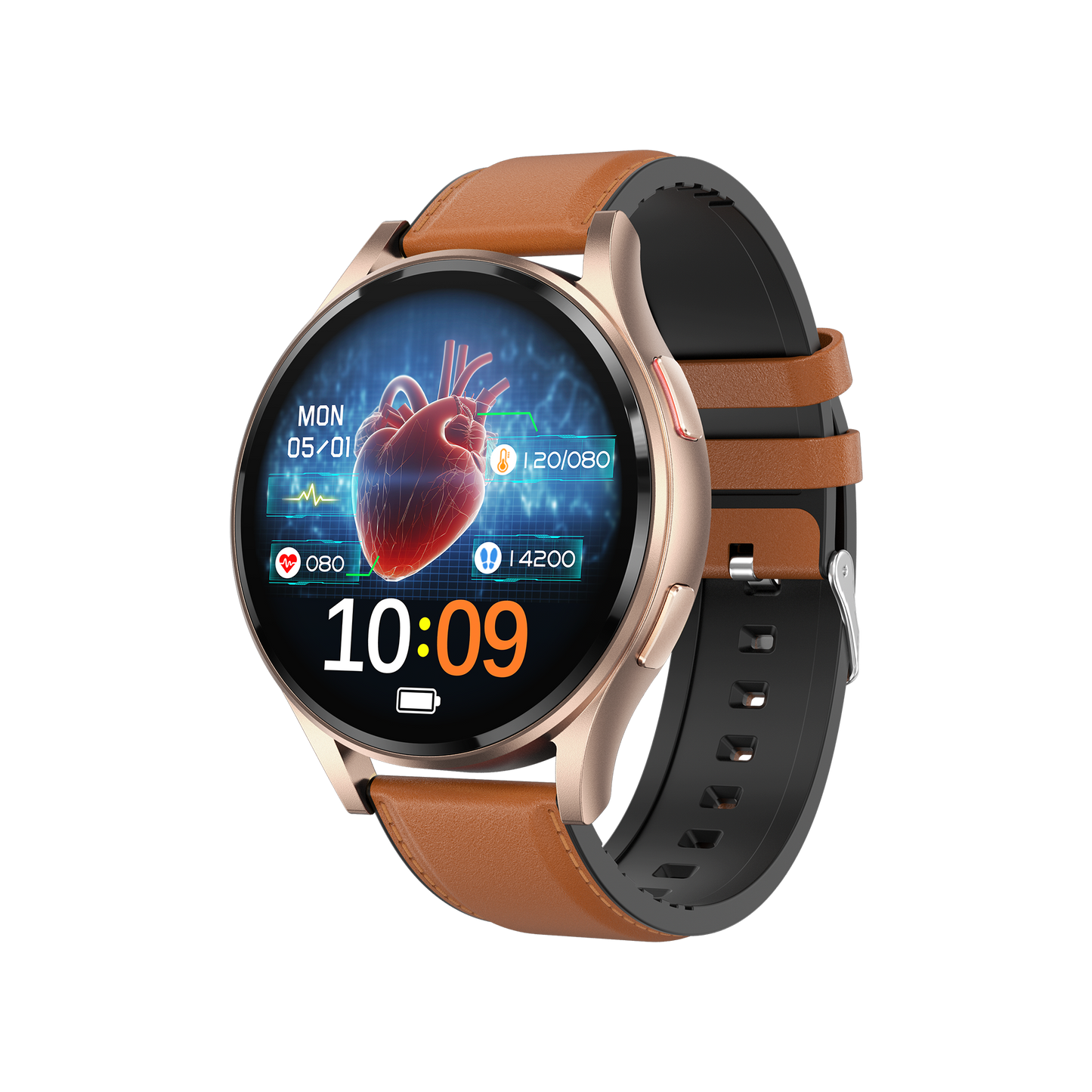 Hosmarte GE30 Advanced Health Smartwatch Non-Invasive Glucose/ECG/Blood Pressure Monitor