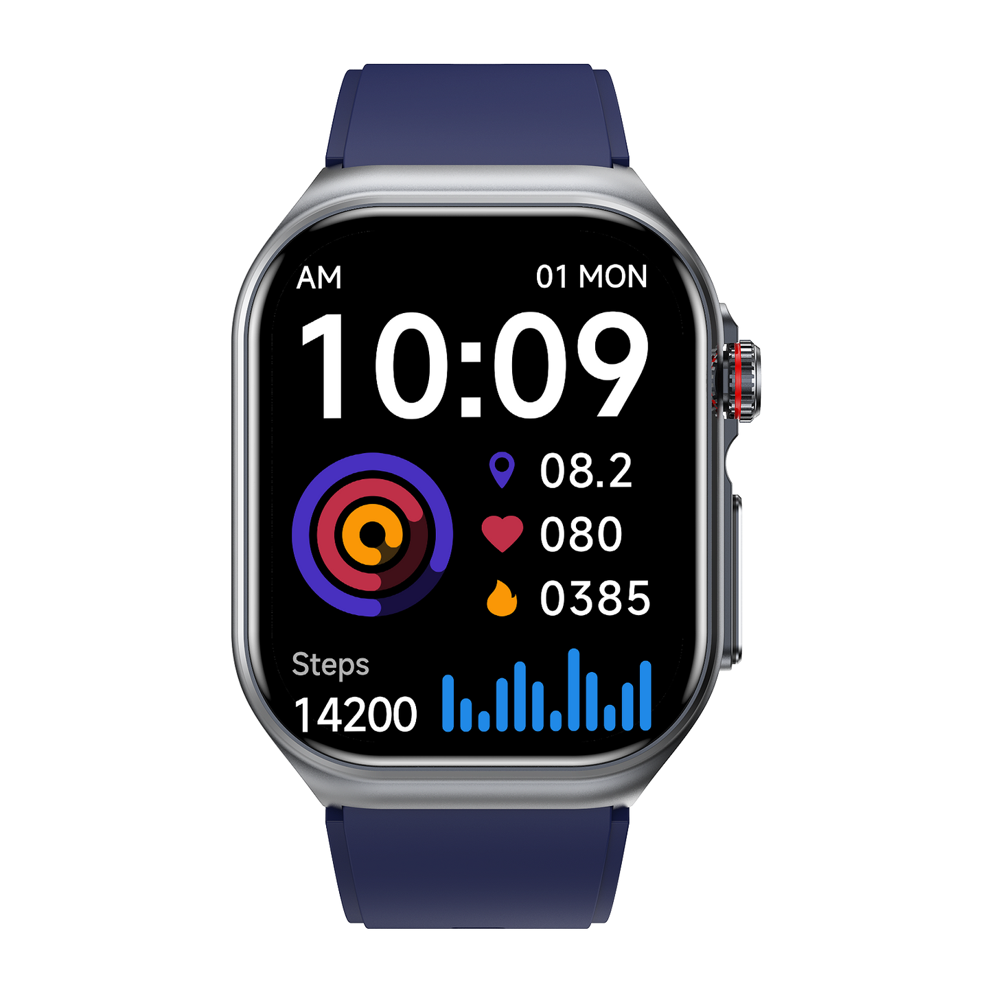 Hosmarte ET585 Premium Health Smartwatch Non-Invasive Blood Sugar/ECG Monitor