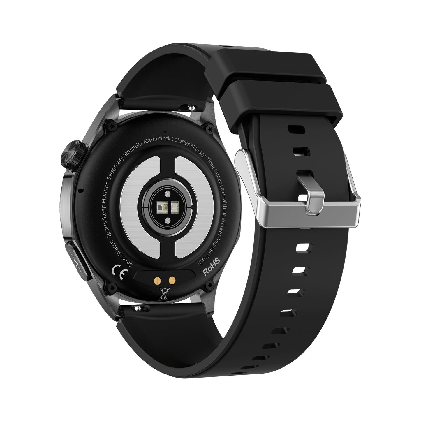 Hosmarte ET485 Advanced Health Smartwatch ECG + Blood Glucose/Lipid/BMI Tracking | AI Health Insights