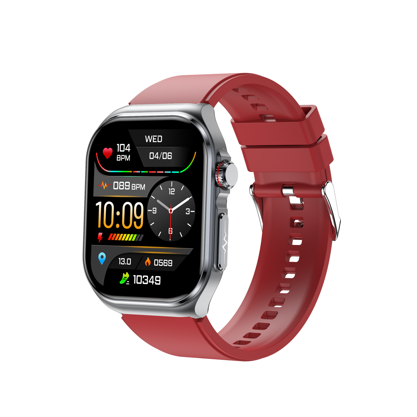 Hosmarte ET585 Premium Health Smartwatch Non-Invasive Blood Sugar/ECG Monitor