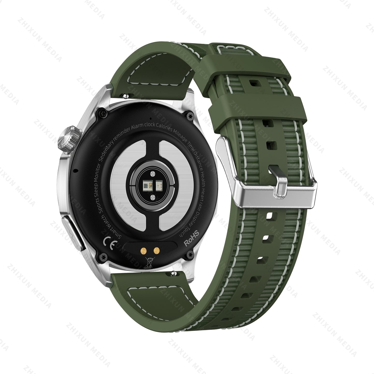 Hosmarte ET485 Advanced Health Smartwatch ECG + Blood Glucose/Lipid/BMI Tracking | AI Health Insights