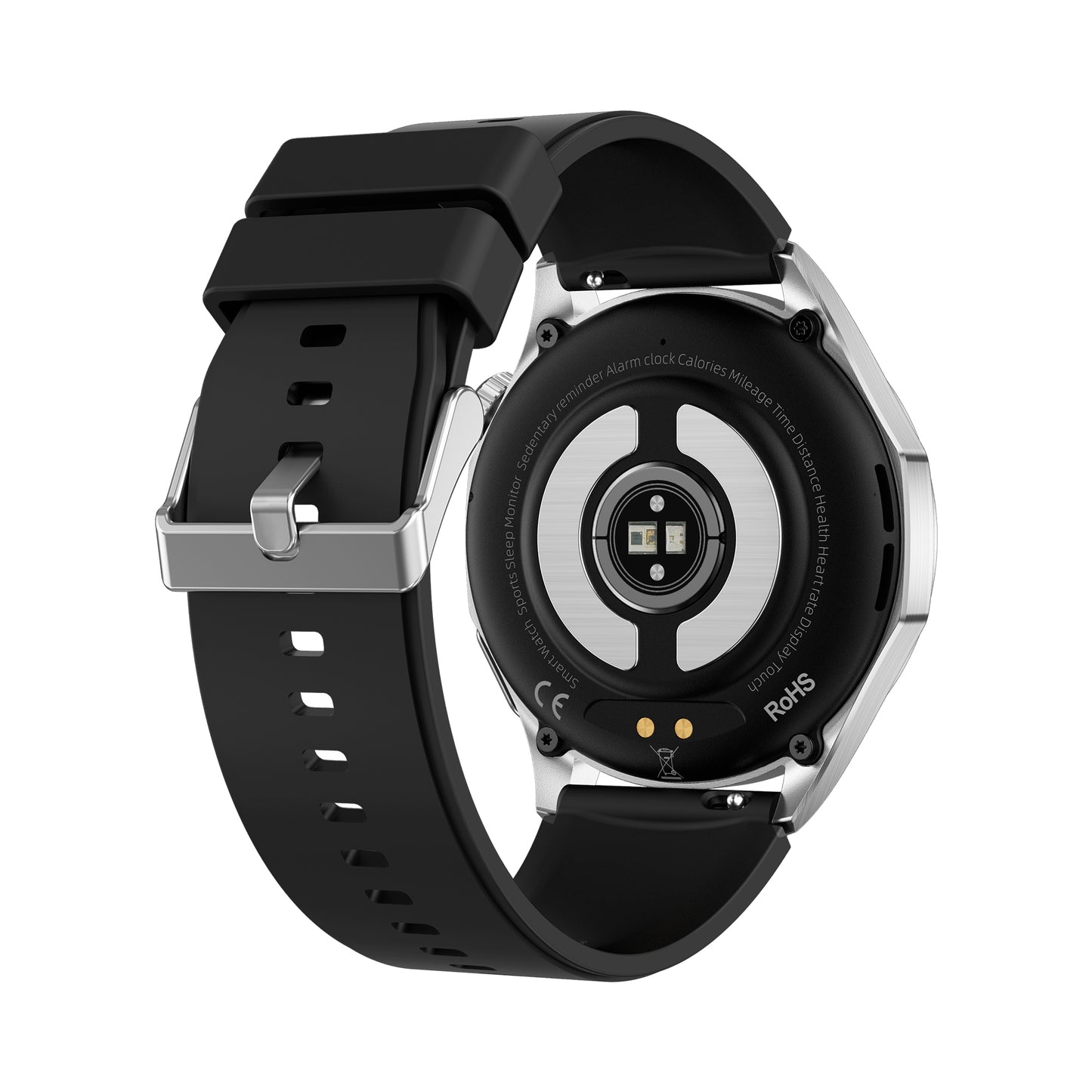 Hosmarte ET485 Advanced Health Smartwatch ECG + Blood Glucose/Lipid/BMI Tracking | AI Health Insights