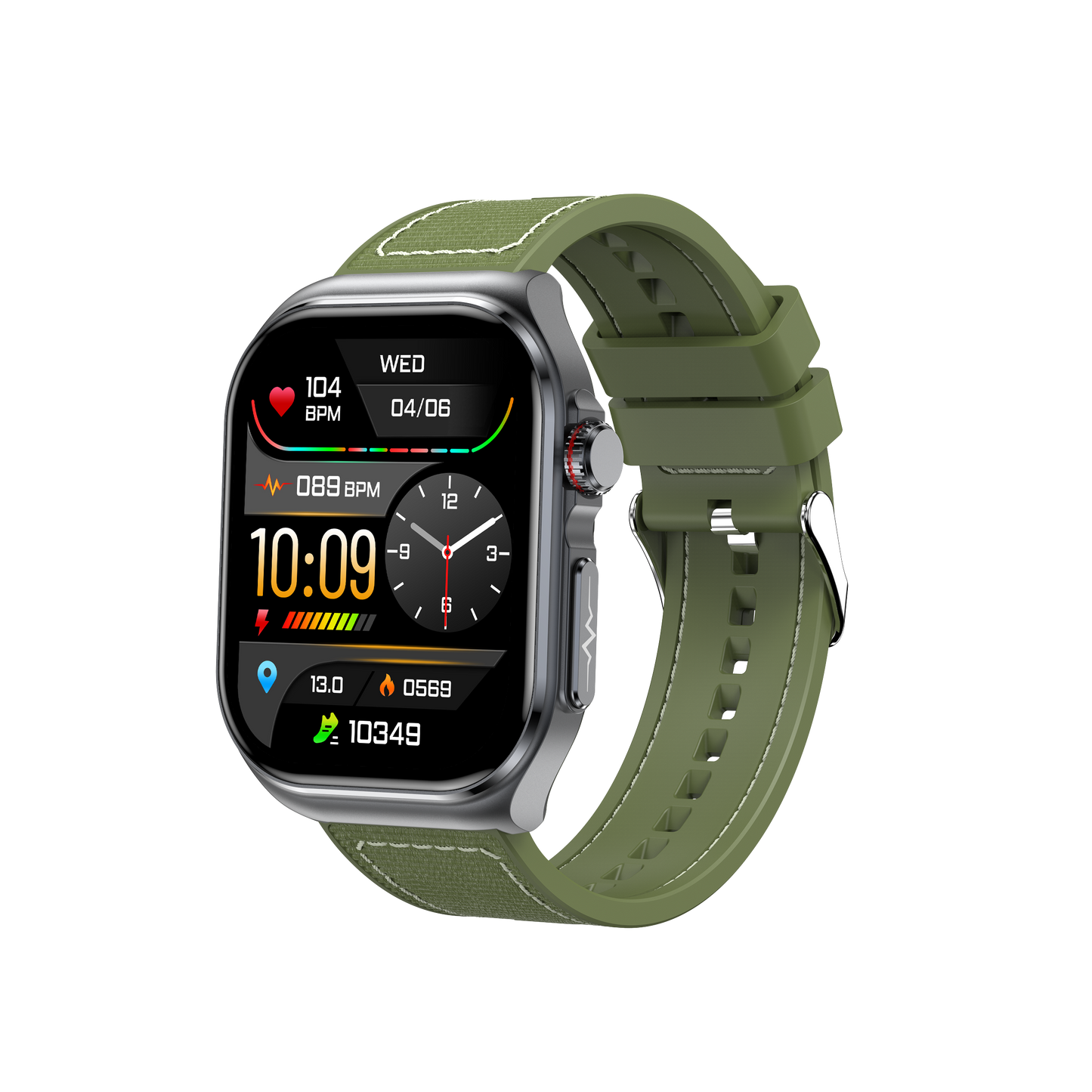 Hosmarte ET585 Premium Health Smartwatch Non-Invasive Blood Sugar/ECG Monitor