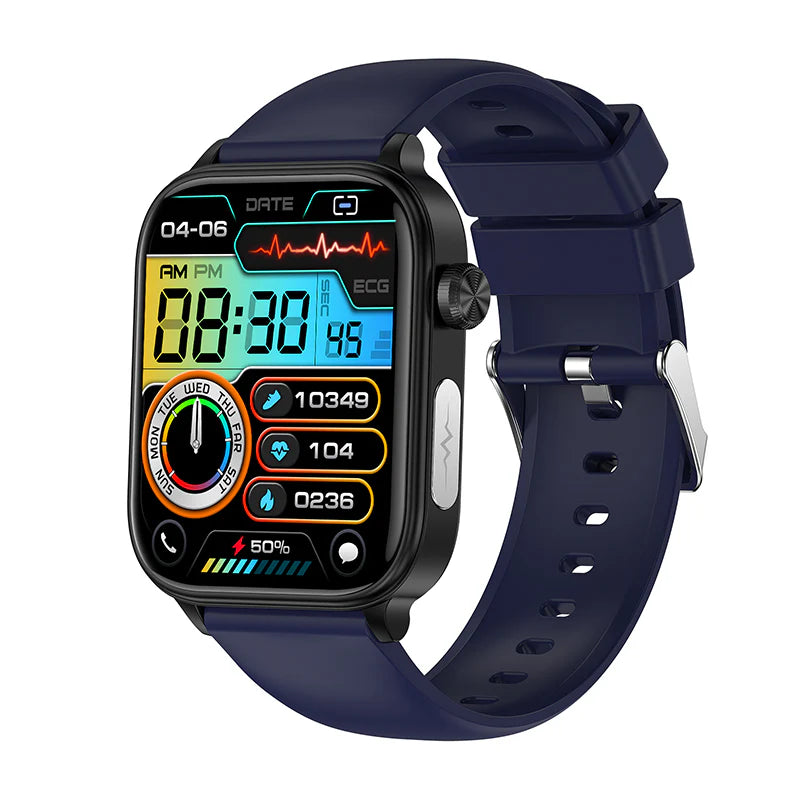 Hosmarte Sugar Pro 6 Ecg Blood Glucose Intelligent Micro-Physical Examination Stress Monitoring Smartwatch