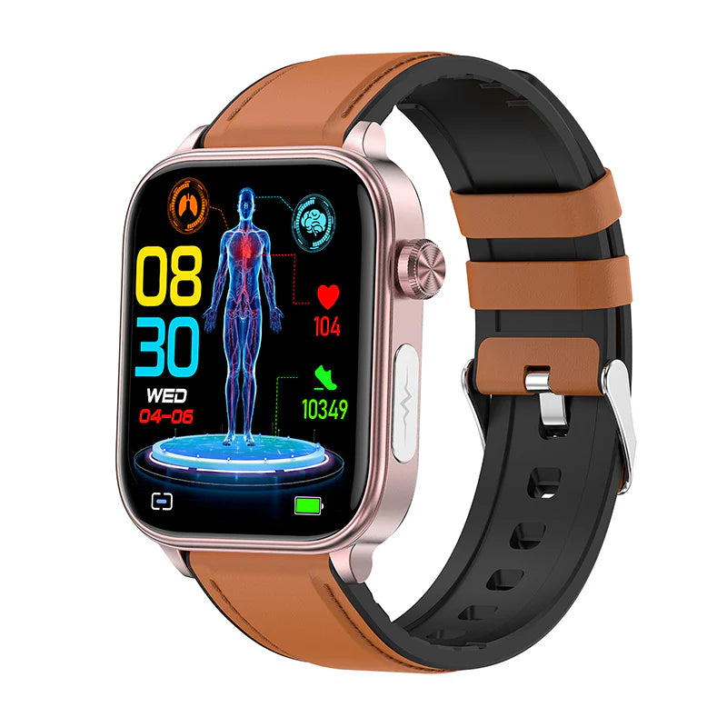 Hosmarte Sugar Pro 6 Ecg Blood Glucose Intelligent Micro-Physical Examination Stress Monitoring Smartwatch