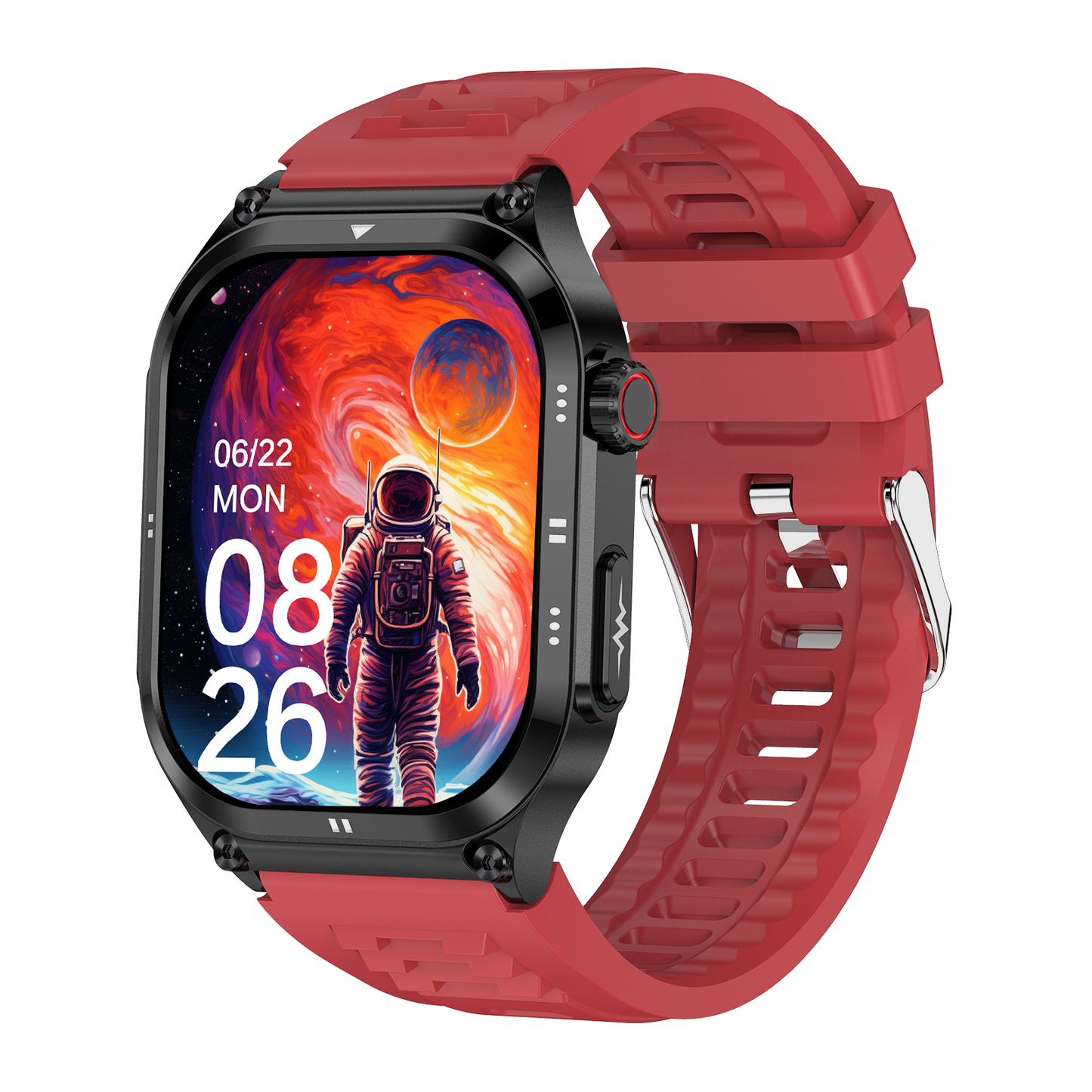 Hosmarte ET281 Advanced Health Smartwatch Non-Invasive Blood Sugar/ECG/Uric Acid Monitor