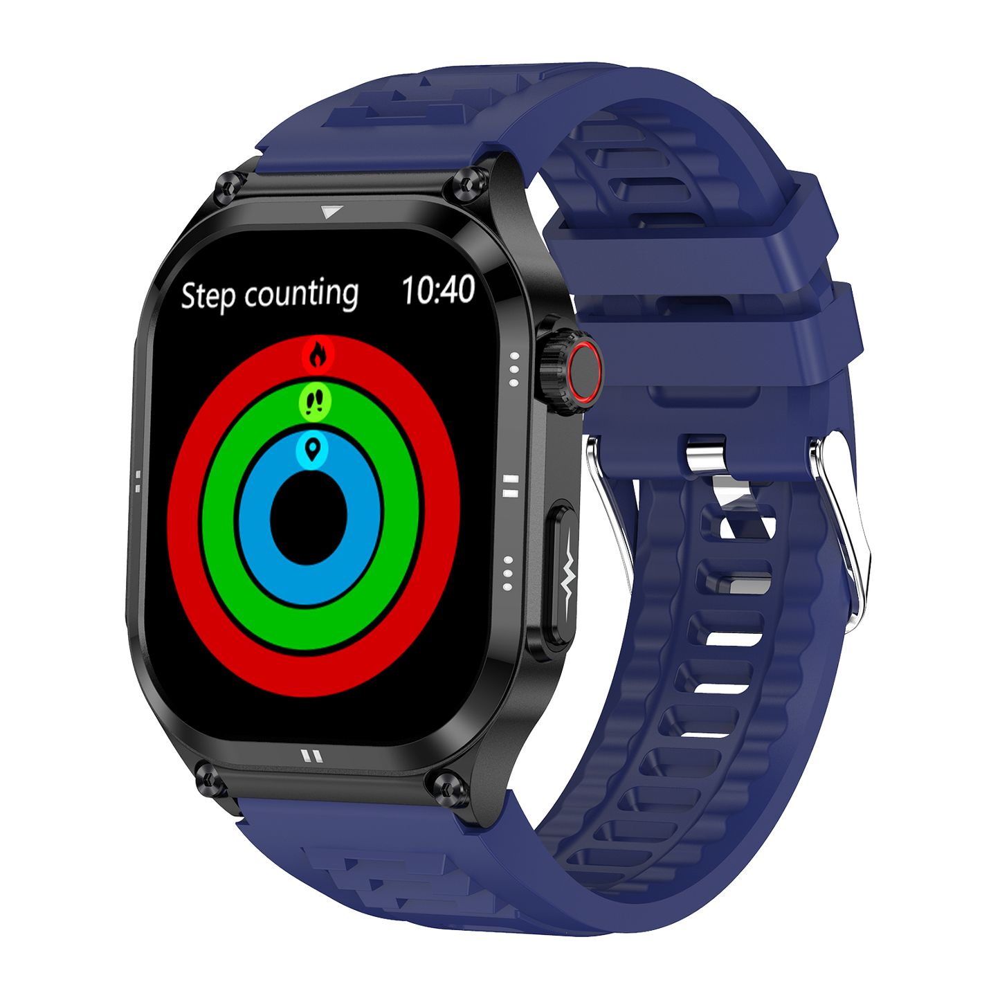 Hosmarte ET281 Advanced Health Smartwatch Non-Invasive Blood Sugar/ECG/Uric Acid Monitor