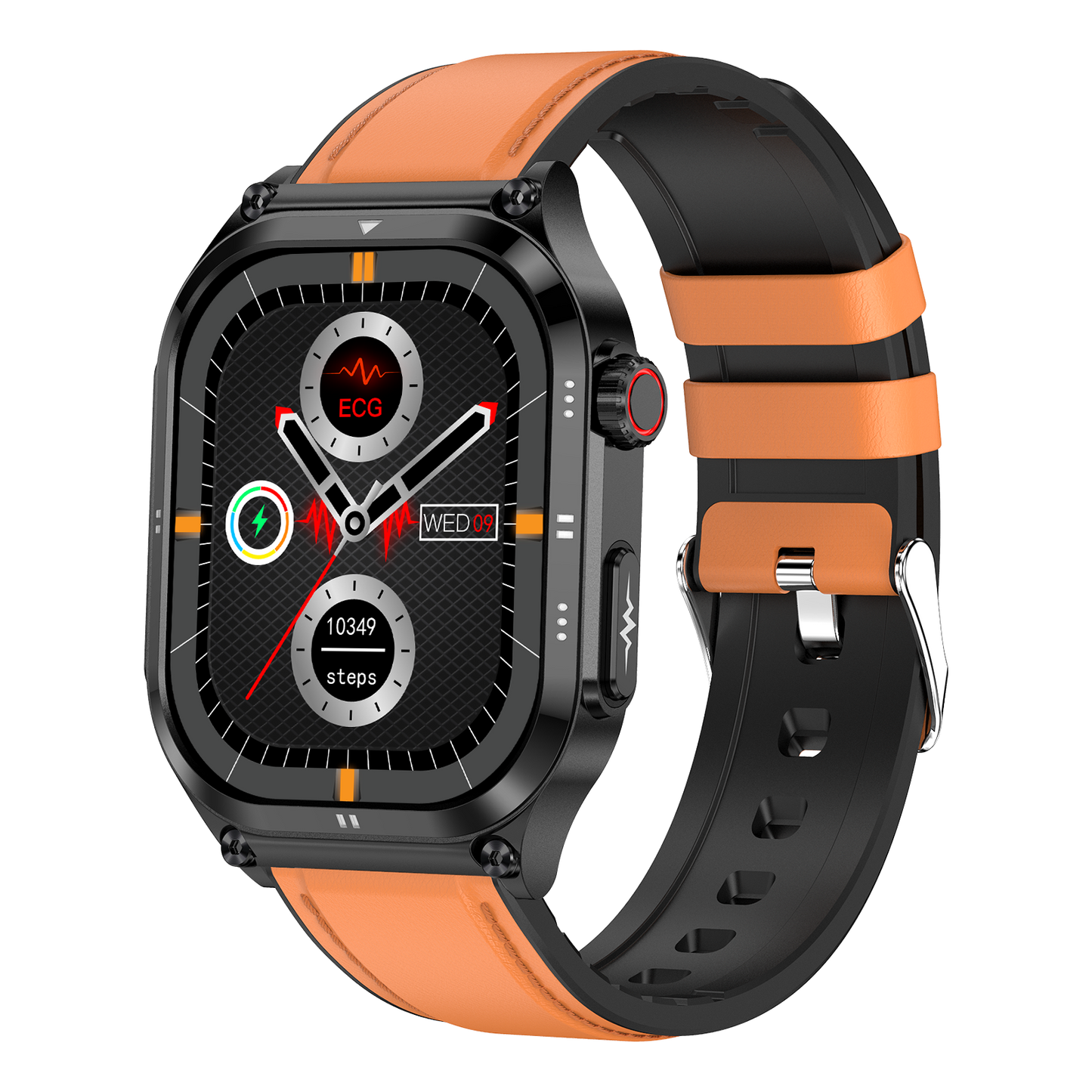 Hosmarte ET281 Advanced Health Smartwatch Non-Invasive Blood Sugar/ECG/Uric Acid Monitor