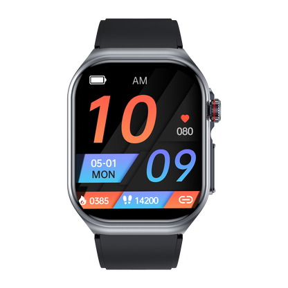 Hosmarte ET585 Premium Health Smartwatch Non-Invasive Blood Sugar/ECG Monitor