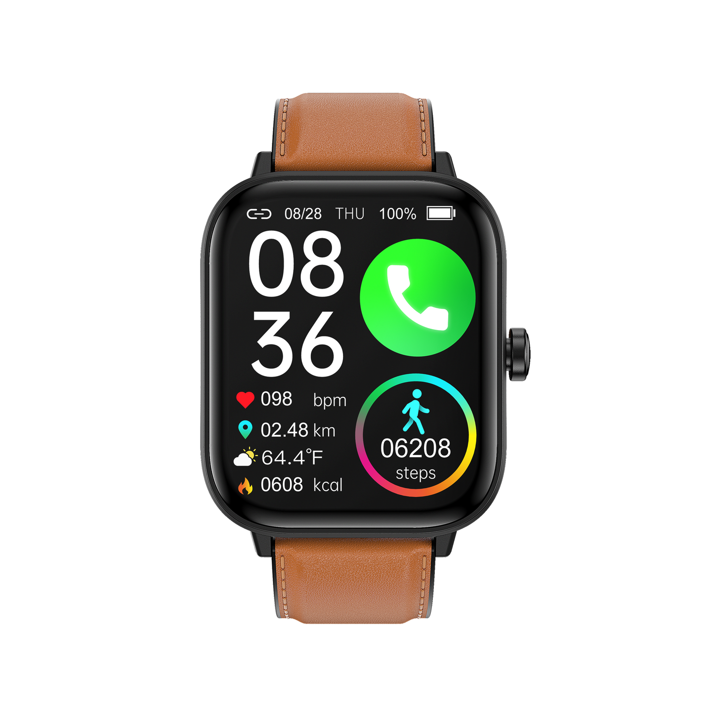 Hosmarte Sugar PRO 2 | Blood Glucose Monitoring Smartwatch, Smart Watch for Non-Invasive Blood Glucose Testing, Stylish Smart Watch with Blood Oxygen Tracking