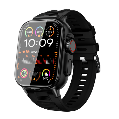 Hosmarte GT8 BUDS Smartwatch – 2-in-1 Earbuds | Heart Rate, SpO₂, Blood Pressure, Sleep Monitoring & Bluetooth Calling