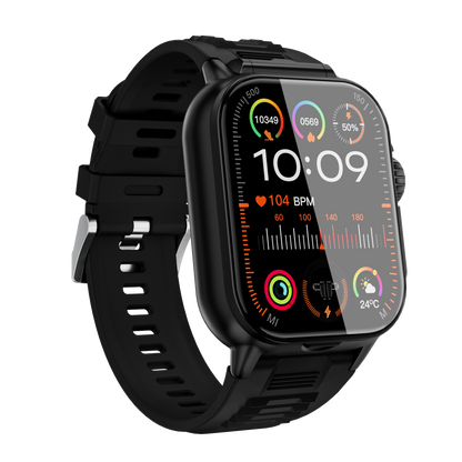 Hosmarte GT8 BUDS Smartwatch – 2-in-1 Earbuds | Heart Rate, SpO₂, Blood Pressure, Sleep Monitoring & Bluetooth Calling