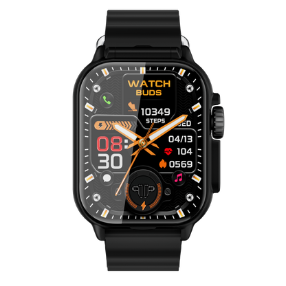 Hosmarte GT8 BUDS Smartwatch – 2-in-1 Earbuds | Heart Rate, SpO₂, Blood Pressure, Sleep Monitoring & Bluetooth Calling