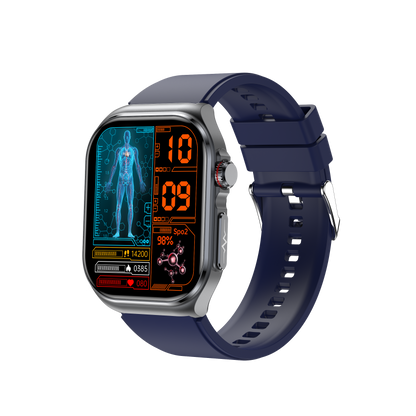Hosmarte ET585 Premium Health Smartwatch Non-Invasive Blood Sugar/ECG Monitor