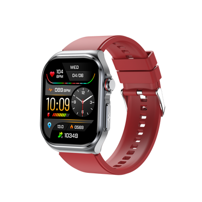 Hosmarte ET585 Premium Health Smartwatch Non-Invasive Blood Sugar/ECG Monitor