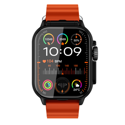 Hosmarte GT8 BUDS Smartwatch – 2-in-1 Earbuds | Heart Rate, SpO₂, Blood Pressure, Sleep Monitoring & Bluetooth Calling