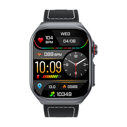 Hosmarte ET585 Premium Health Smartwatch Non-Invasive Blood Sugar/ECG Monitor