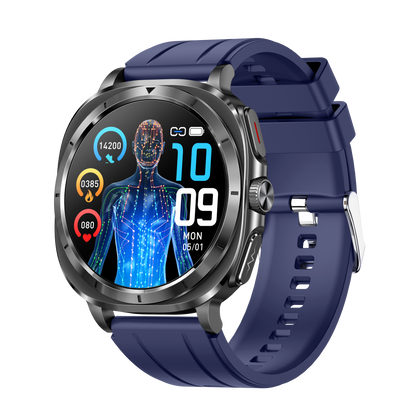 Hosmarte ET492 Premium Health Smartwatch ECG + Blood Glucose