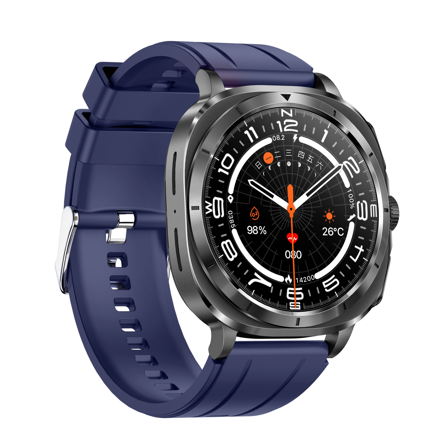 Hosmarte ET492 Premium Health Smartwatch ECG + Blood Glucose