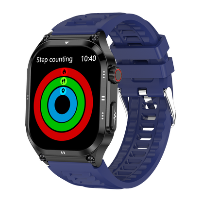 Hosmarte ET281 Advanced Health Smartwatch Non-Invasive Blood Sugar/ECG/Uric Acid Monitor