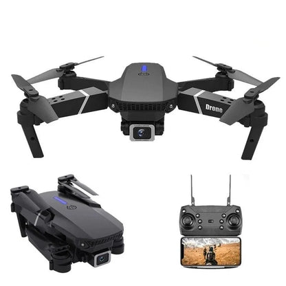 Drone 4k HD Wide-Angle Dual Camera 1080P