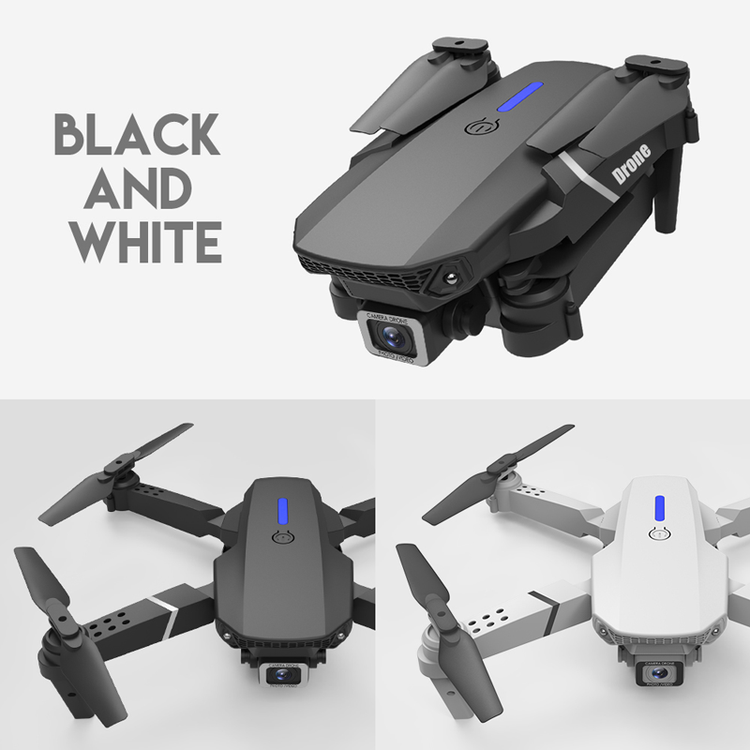 Drone 4k HD Wide-Angle Dual Camera 1080P