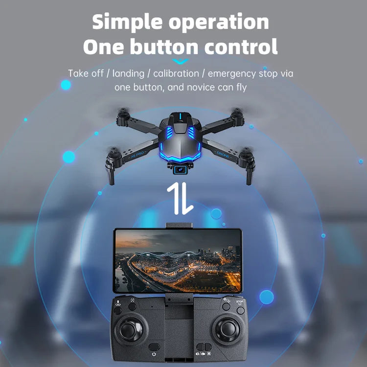 Drone with camera HD 4K FPV WiFi foldable
