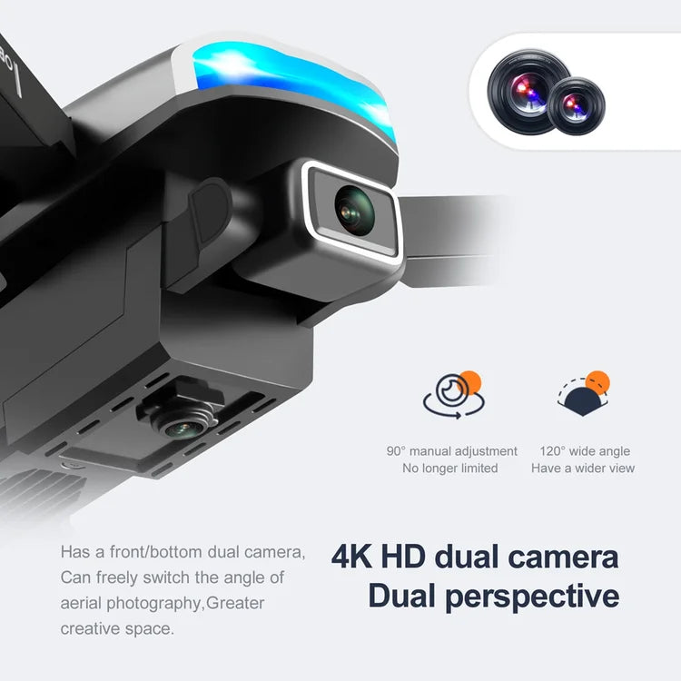 S85 Pro Drone 4k with Profesional HD Dual Camera